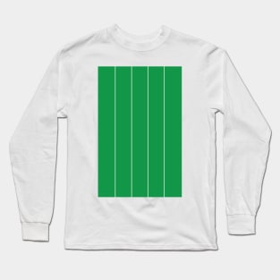 Glasgow Celtic Green White Pinstripe Away Jersey 2015 -16 Design Long Sleeve T-Shirt